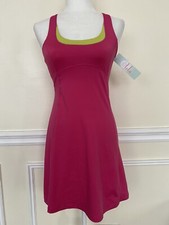 LOLA ATHLETIC CASUAL DRESS SHELF BRA RACERBACK SIze XS Tennis Dress