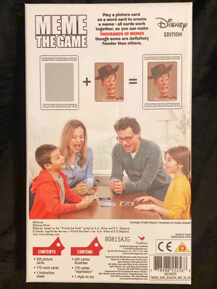 Meme: The Game – Disney Edition, Board Game