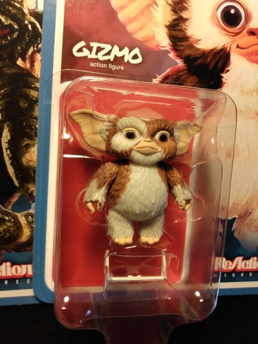 Set of 2 GREMLINS movie Super7 ReAction Figures - Both Stripe and Gizmo - NEW - Picture 3 of 4