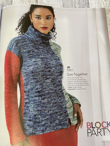 VOGUE KNITTING Fall 2020 Newsstand Copy t647 - Picture 11 of 13