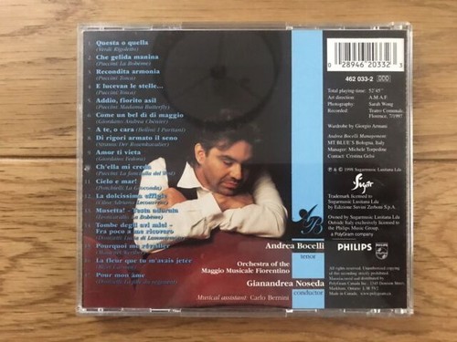 ANDREA BOCELLI - Various CDs-Priced Individually *Part of BUY 1 GET 1 HALF PRICE - Picture 8 of 51