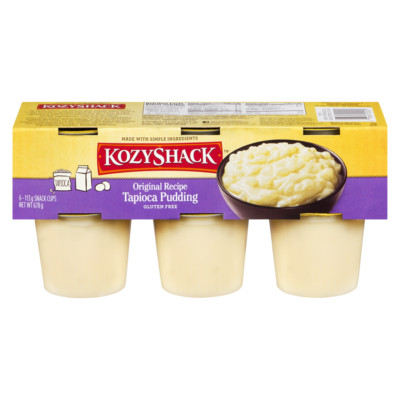 2-Pack Kozy Shack Tapioca Pudding Cups