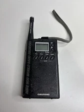 Grundig Mini 300 Compact World Band/Shortwave AM/FM Radio Untested And Sticky