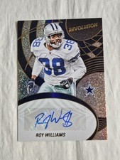 2025 Panini Revolution Roy Williams AUTO #/199 Dallas Cowboys AGH-RWS