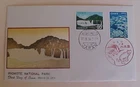JAPAN  NATIONAL PARK  IRIOMOTE 1974 FDC  METAL ENGRAVE CACHET UNADDRESSED