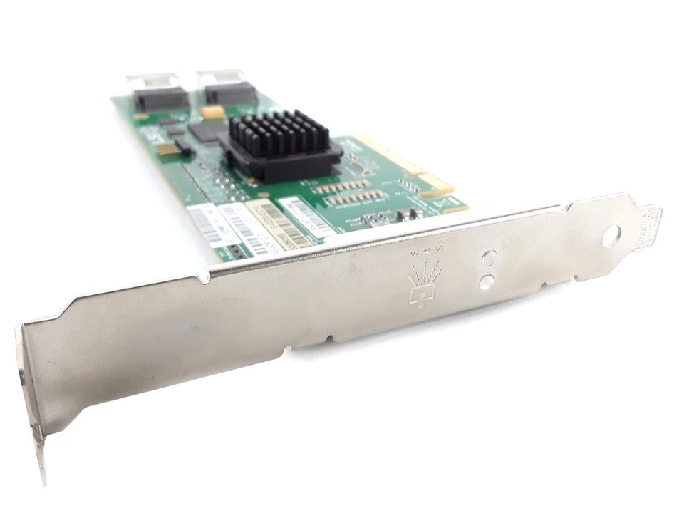 LSI MegaRAID SAS3081E-R 3 3Gbps 8 Porte SATA/SAS Host Adapter Controller PCI-E - Immagine 2 di 4