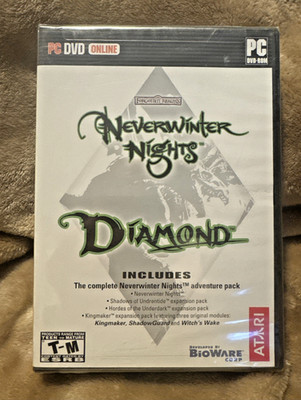 Neverwinter Nights Diamond (PC DVD-ROM, Atari) NEW SEALED