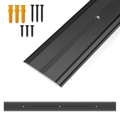 36''L x 2.4''W Aluminum Floor Transition Strip Metal Door 36''L*2.4''W*0.1''H 1