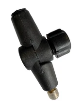 1  HEAVY DUTY ANGLE LOCK  BANK STICK ROD POD BITE ALARM LANDING KEEP NET brass