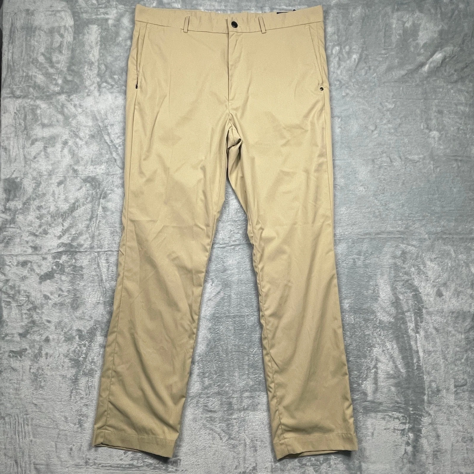 Polo Ralph Lauren Performance Chinos Mens 36x32 Tan Khaki Stretch Golf Pants