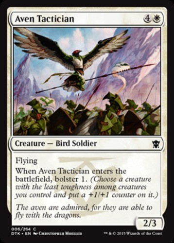 Aven Tactician - Dragons of Tarkir #006/264 MTG Magic The Gathering - Picture 1 of 1