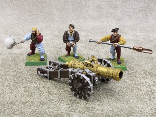 Warhammer Empire - Grande Cannon/Mortier GW Sur Grappe - Non Peint Non Monté
