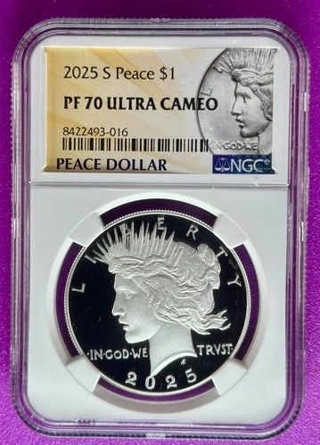 2025 S $1 Peace Proof Dollar NGC PF70 Ultra Cameo (016)