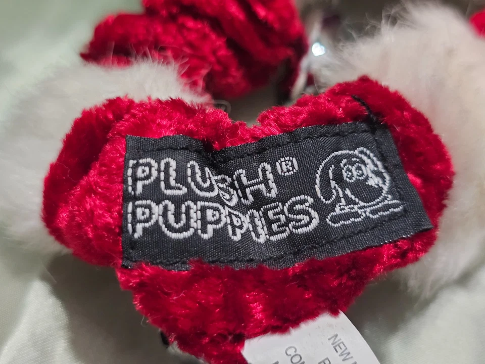 COLAR DE NATAL FILHOTES DE PELÚCIA E QUATRO PULSEIRAS DE PATAS E SINOS DE JINGLE - PEQUENO - Imagem 4 de 4