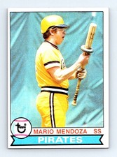 #509 1979 Topps Mario Mendoza Pittsburgh Pirates