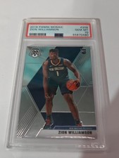 2019 Panini Mosaic Zion Williamson # 209 RC PSA 10 0480