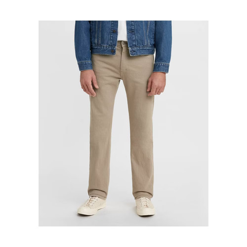 Levi's Men's 505 Regular Fit Straight Jeans - Tan 33x32