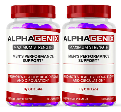 Alpha Genix Gummies, Alphagenix Male Performance Gummies Male Blood Flow 120CT