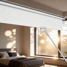 Bezprzewodowa roleta, regulowana długość, profesjonalny karnisz