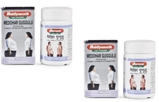 5 x Baidyanath Medohar Guggulu 120 Tabs *5 For Weight Management & Weight Loss