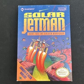 Solar Jetman: Hunt for the Golden Warpship (Nintendo NES) Complete - Authentic