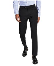 Tommy Hilfiger Mens Modern fit Dress Pants 30 / 25 Black Solid