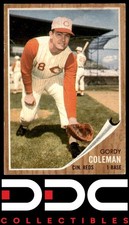 1962 Topps #508 Gordy Coleman Cincinnati Reds Excellent