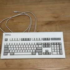 Vintage Dell AT101W Keyboard Wired Mechanical - Untested