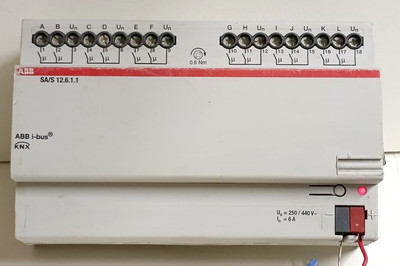 ABB i-bus KNX SA/S 12.6.1.1 Switch Actuator 250/440V 6A 2CDG110154R0011 & Tested