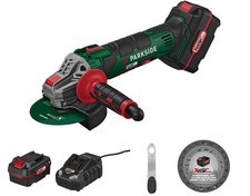 Parkside 20V Akku Winkelschleifer Set PWSA 20-Li C3 mit Akku&Ladegerät *B-Ware