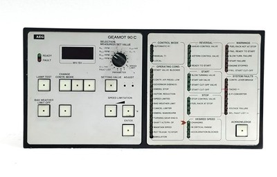 AEG GEAMOT 90C 271.111 249 Selection Measured Set Value
