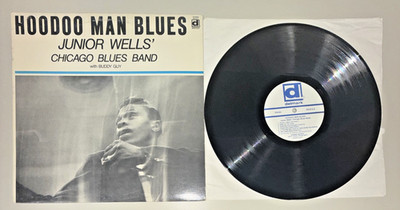 JUNIOR WELLS' Chicago Blues Band - Hoodoo Man Blues - Buddy Guy - Delmark VG+