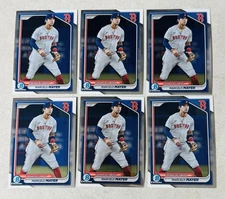 Marcelo Mayer 2024 Bowman Chrome Prospect #BCP-44 Boston Red Sox Lot Of 6