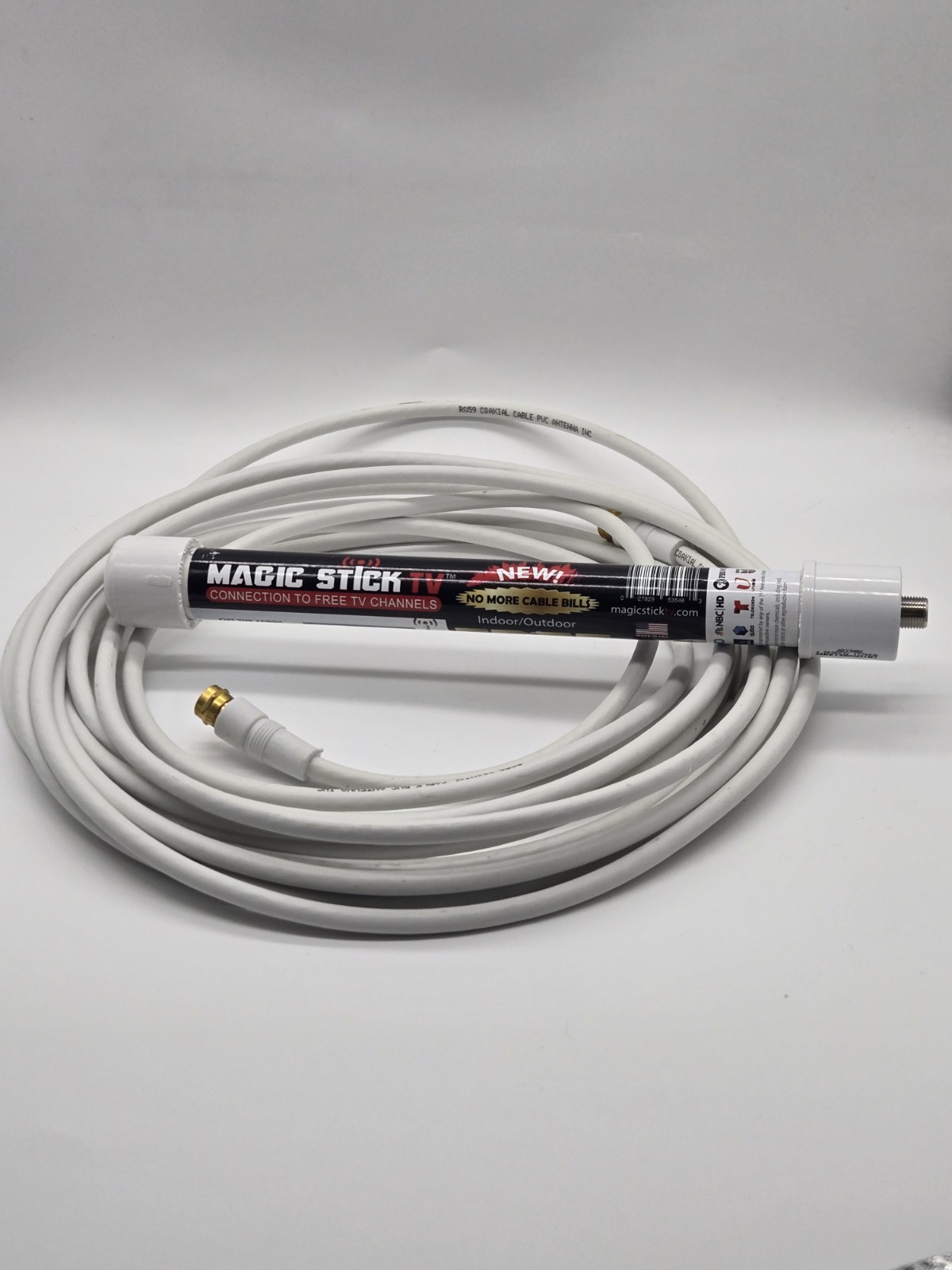 Magic Stick Super TV Jumbo Multi-Directional HD Digital Antenna Free TV Channels