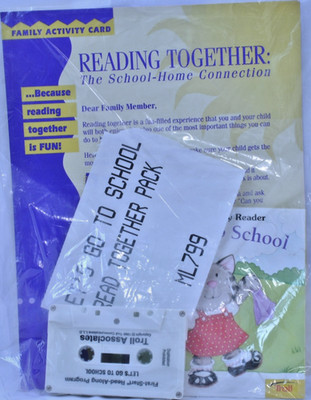 A First-Start Easy Reader Let's Go to School Cassette Book Combo