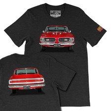 1968 Barracuda Classic Car Mens T-shirts Front Back Print 1968 Barracuda Classic Car Mens T-shirts Front Back Print