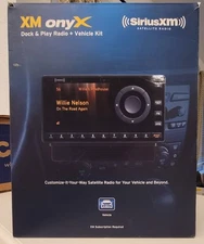 Sirius XM Onyx Satellite Radio & Vehicle Kit - New/Open Box Excellent Condition
