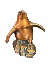 Vtg McClelland Barclay Penguin Bronze Finish Figurine 1930's  Rare.