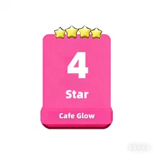 Cafe Glow - 4⭐,4stars,Monopoly_go Monopoly sticker,Set:13-7