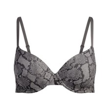 New Women's SKIMS Python Print Fits Everybody T-shirt Bra Size 36B