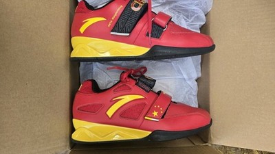 ANTA Weightlifting Shoes Size 10.5 Team China National Team Merchandise