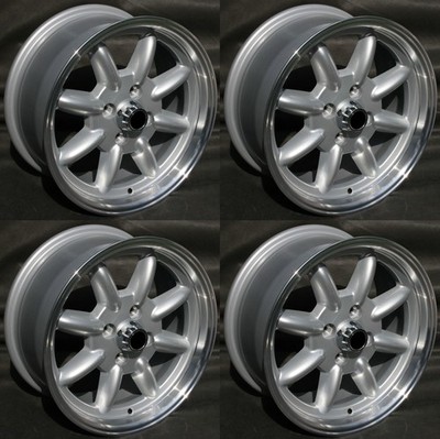 MINILITE STYLE DESIGN FELGEN 7x15 BMW 1502-2002 E10 1500-2000 ti 2000C/CA/CS E21