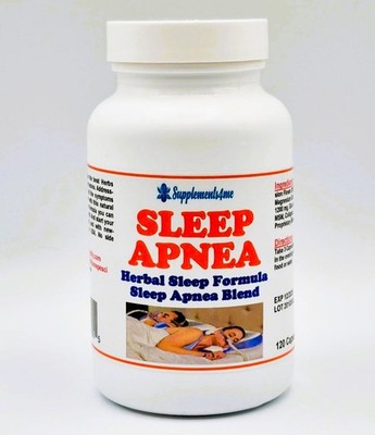 APNEA  AID High Potency Natural Sleep Aid 120 CAPS - MADE IN USA