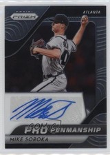 2020 Panini Prizm Pro Penmanship Michael Soroka Mike Soroka #PP-MS Auto 13st