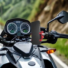  Motorcycle Cellphone Holder Electric Scooter Mount Anti-vibration Bike