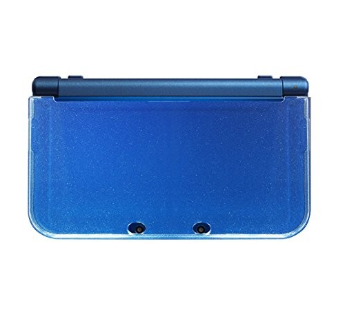 Max Games Nintendo 3ds LL Exclusive Hard Cover Clear Glitter