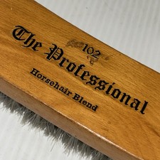 Vintage Shoe Shine Brush The Professional 102 Horsehair Blend /200g