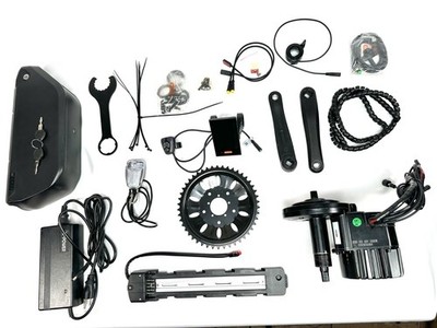 BAFANG Electric Bike 1000W BBSHD BBS03 Mid Drive Motor 68mm Kit 52v20AH