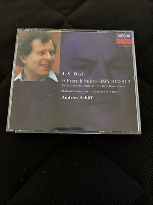 J.S. Bach/András Schiff Piano 6 French Suites BWV 812-817, Italian Concerto 2 CD