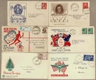 Australia 1948 - 1961 Misc Group Lot FDC Cover x6